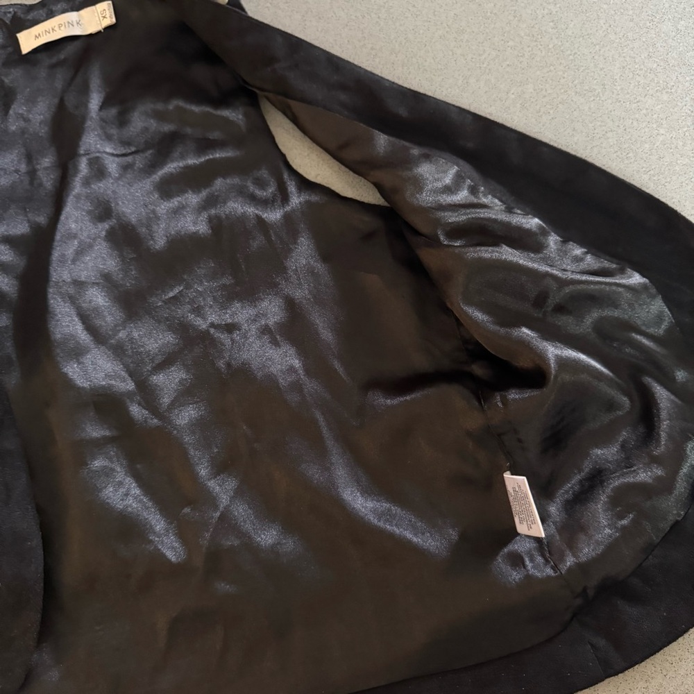 MINKPINK Black Studded Vest - Picture 4 of 8